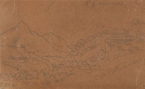 Bramans of the Mauriennes od John Robert Cozens