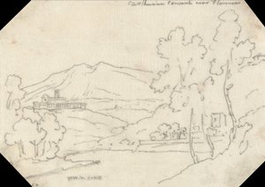 Kartuziánský klášter u Florencie od John Robert Cozens