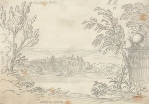 Castelgandolfo od John Robert Cozens