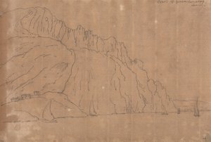 Pobřeží Janova od John Robert Cozens