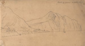 Janovské pobřeží směrem k Lerici od John Robert Cozens