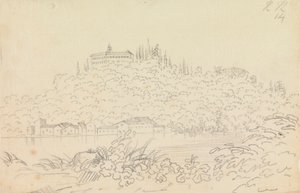 Klášter Monte Olivetto nedaleko Florencie od John Robert Cozens