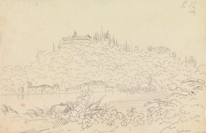 Klášter Monte Olivetto u Florencie od John Robert Cozens