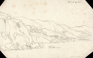 Východně od Janova od John Robert Cozens