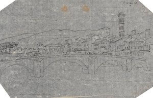 Florencie od John Robert Cozens