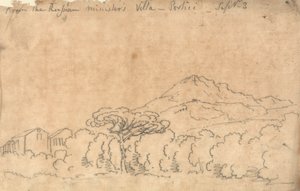 Z paláce v Portici, 7. září od John Robert Cozens