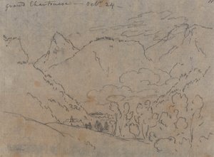 Grand Chartreuse, 24. října od John Robert Cozens