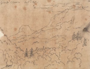Grand Chartreuse, 25. října od John Robert Cozens