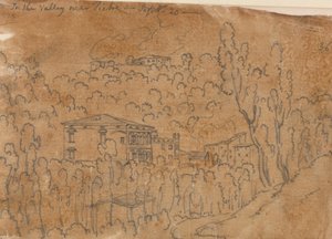 V údolí poblíž Vietri, 20. září od John Robert Cozens