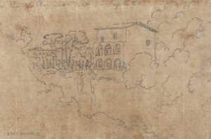 V údolí u Vietri, 20. září od John Robert Cozens