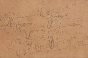 Jezero Bolsena od John Robert Cozens