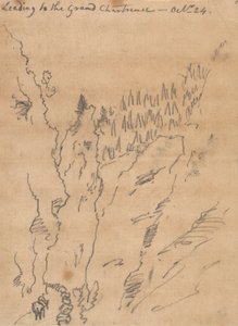 Vedení do Grand Chartreuse, 24. října od John Robert Cozens