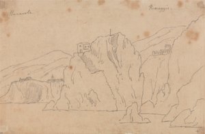 Manarola od John Robert Cozens