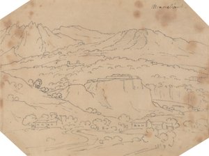 Monmeliant od John Robert Cozens