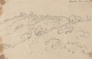 Monte Fiascone od John Robert Cozens