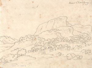 Poblíž Chamberg od John Robert Cozens
