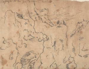 Průjezd do Grand Chartreuse, 25. října od John Robert Cozens