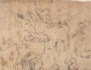Přejezd do Grand Chartreuse, 25. října od John Robert Cozens