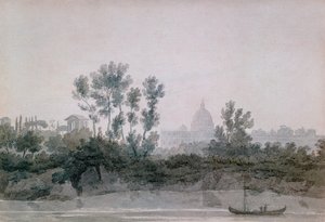 Řím (wc na papíře) od John Robert Cozens