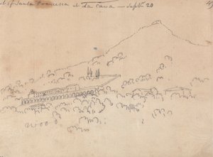 Santa Francesca v La Cava, 20. září od John Robert Cozens