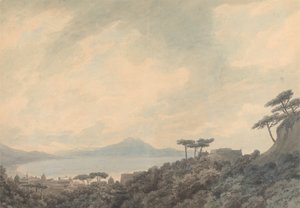 Neapolský záliv z Capodimonte od John Robert Cozens