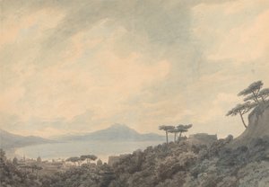 Neapolský záliv z Capodimonte od John Robert Cozens