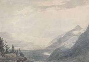 Platí de Valais od John Robert Cozens