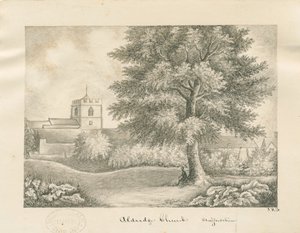 Aldridge Church: perokresba, nd [19. století] od John Robert Fernyhough
