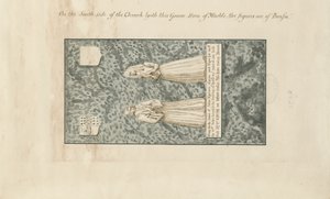 Madeley Church – náhrobek Johna Egertona: perokresba, nd [19. století]