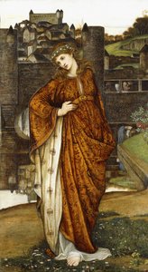 Panna Maria od vodní brány, od John Roddam Spencer Stanhope