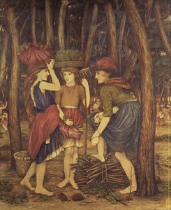 Pine Woods od John Roddam Spencer Stanhope