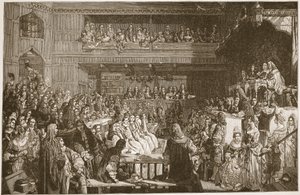 Zproštění viny sedmi biskupů, 1688, ilustrace z 