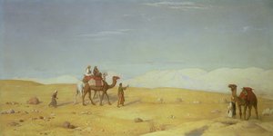 Údolí Mojžíše v Sinajské poušti, 1866