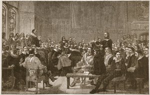 Westminsterské shromáždění bohů, ilustrace z 