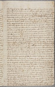 Dopis Johna Rowa, studenta v St Andrews, svému strýci, 1691 od John Row