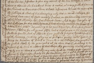 Dopis Johna Rowa, studenta v St Andrews, svému strýci, 1691 od John Row
