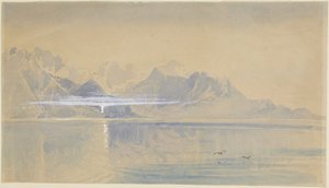 Časné ráno v Montreux od John Ruskin