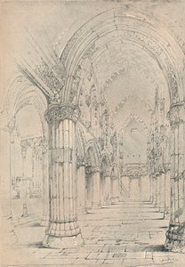 Roslinská kaple, 1838 od John Ruskin