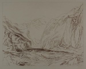 Scéna z pískové hory od John Ruskin