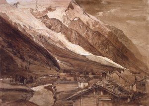 Glacier des Bossons, Chamonix, červen 1849 od John Ruskin