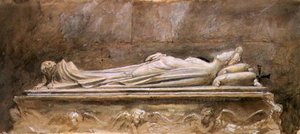 Hrobka Ilaria del Carretto Guinigi, katedrála Lucca od John Ruskin