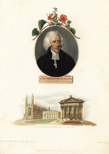 Thomas Martyn, profesor botaniky, Cambridge University. 1799 (rytina) od John Russel