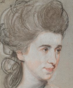 Hlava dámy od John Russell