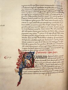 Ms.228, f.90v: Stránka z Aristotelovy 