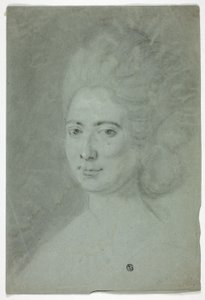 Portrét dámy od John Russell