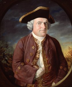Portrét muže v trojrohém klobouku, 1767. od John Russell