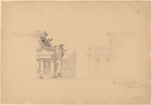 Cihlové zdivo v Rimini od John Russell Pope