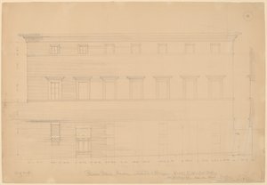 Palazzo Pollini, Siena, připsáno Peruzzimu od John Russell Pope