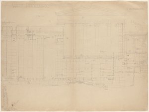 Erectheum, West Elevation [levá polovina] od John Russell Pope