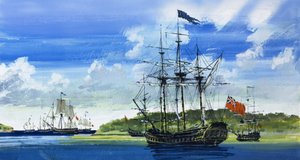 Britská loď od John S. Smith